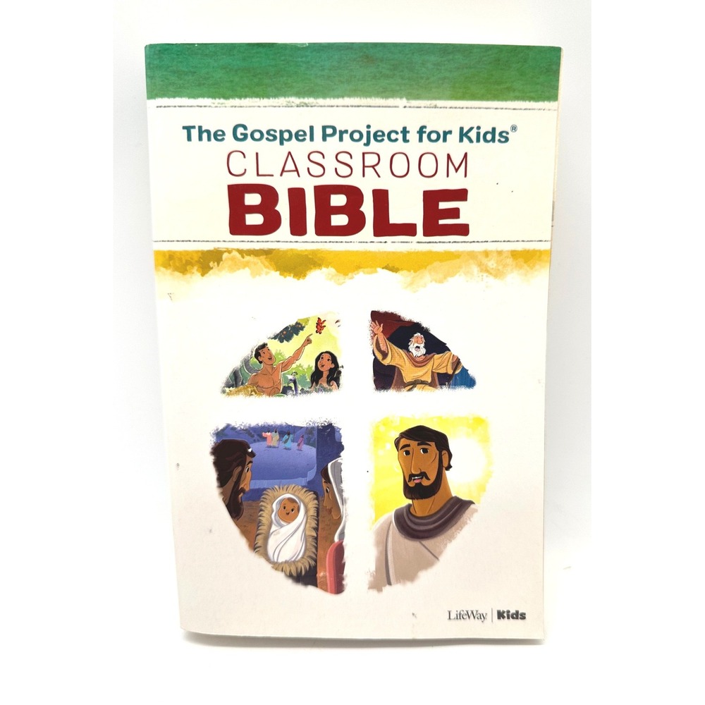 LifeWay Kids The Gospel Project for Kids Classroom Bible CSB Softcover White
